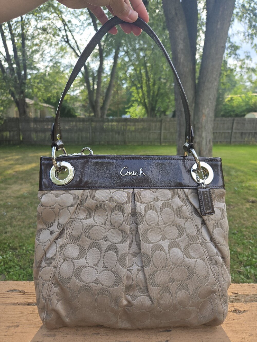 Coach Y2K Ashley Signature C Two-way Bag #F17599